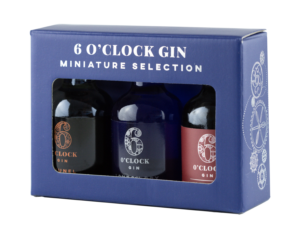 6 O’clock Gin Classic Gins Miniature Selection
