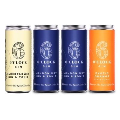 Ready To Drink Gin Cocktails Selection Gift Box