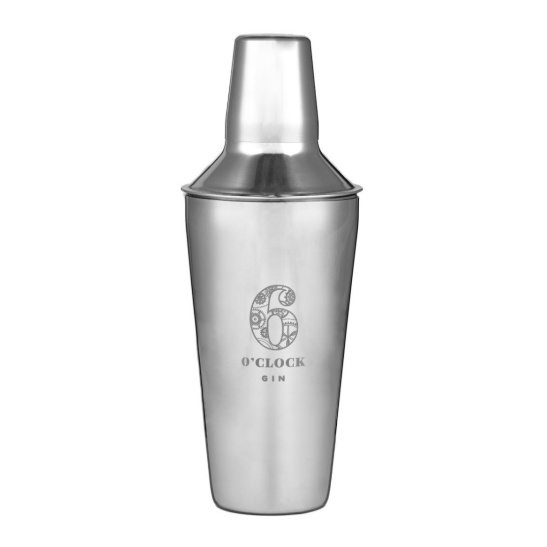 6 oclock gin cocktail shaker