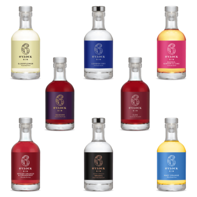 6 O’clock Gin ‘Pick Your Own’ 20cl Gin Trio