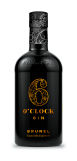 A bottle of brunel gin