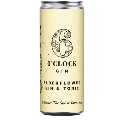 Elderflower Gin & Tonic (case of 12)